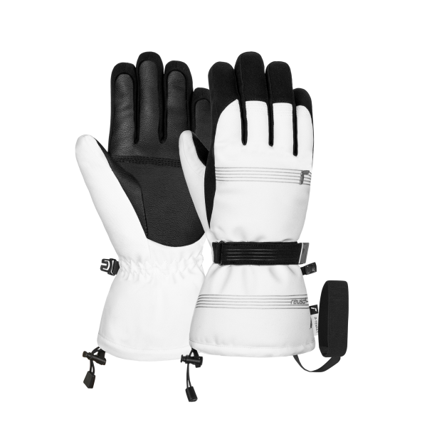 Reusch Cozy Down R-TEX® XT 6431258 1101 white black 1